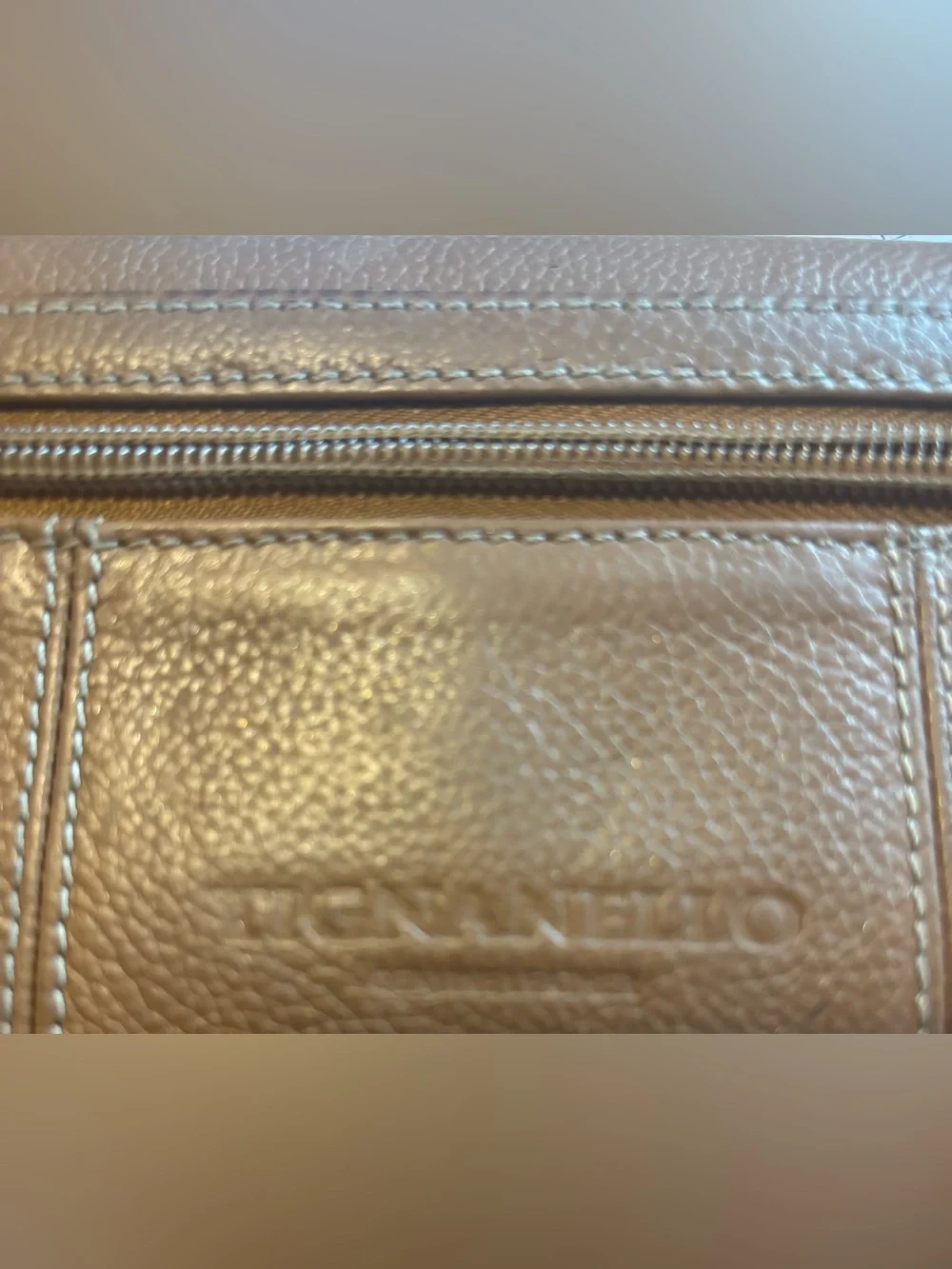 Brown Leather Tignanello Wallet